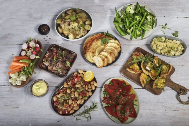 Buffet mat - vegetar og vegan