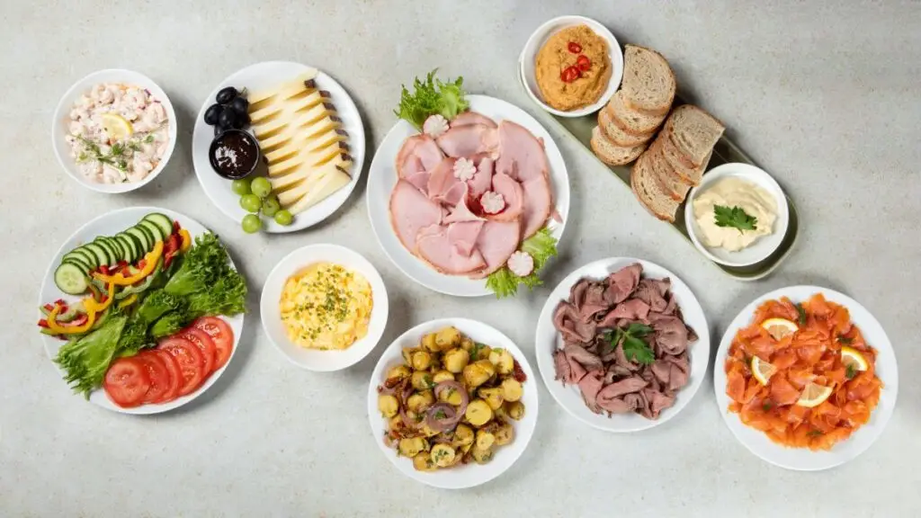 Brunsj standard buffet(Koldtbord)