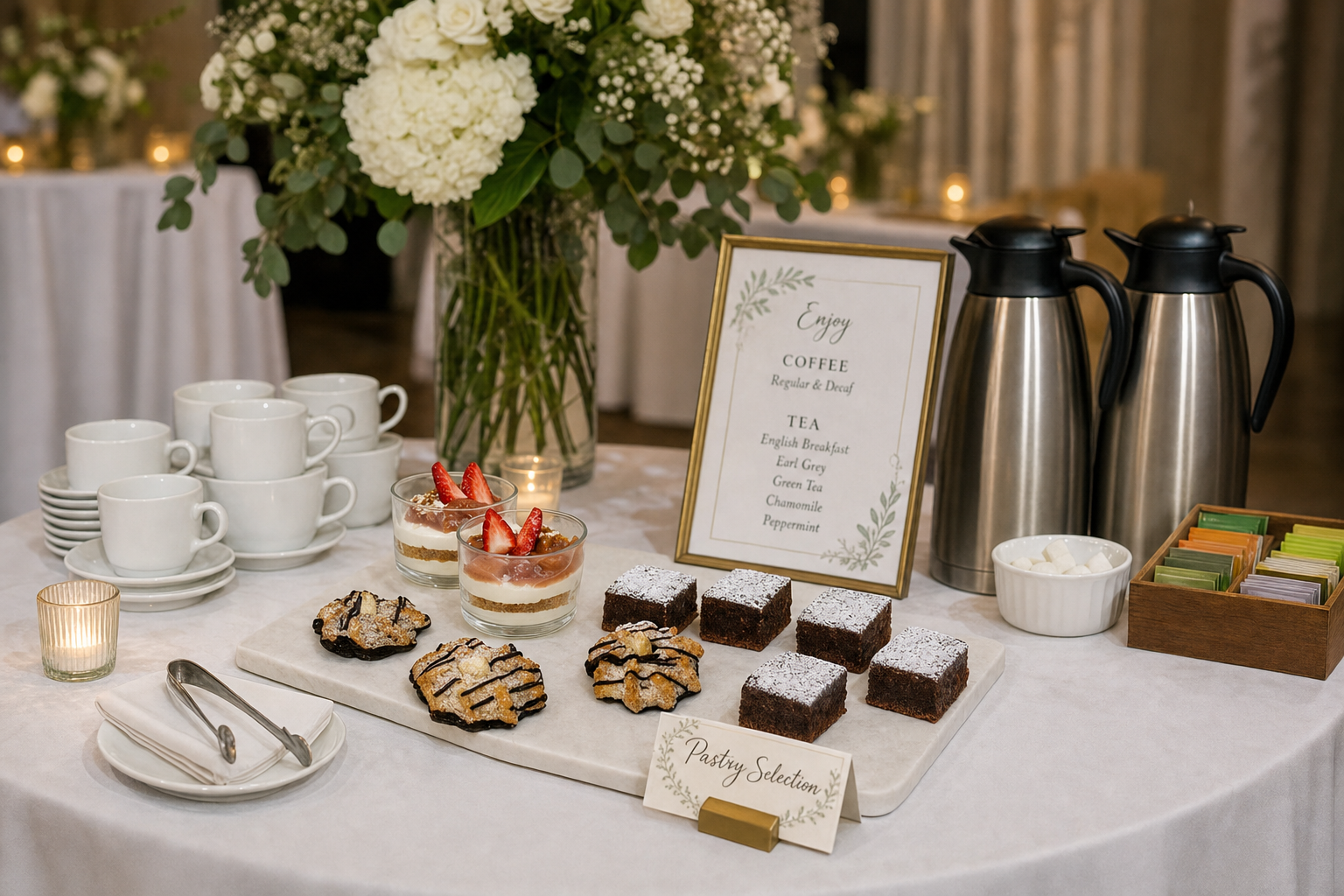 Catering, Catering Kaker og desserter fra vårt konditori i Oslo, imponer gjestene