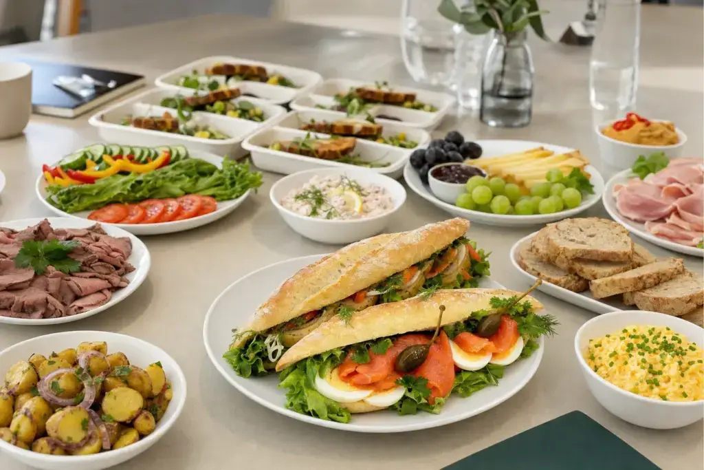 7 gode valg av møtemat og catering i Bærum