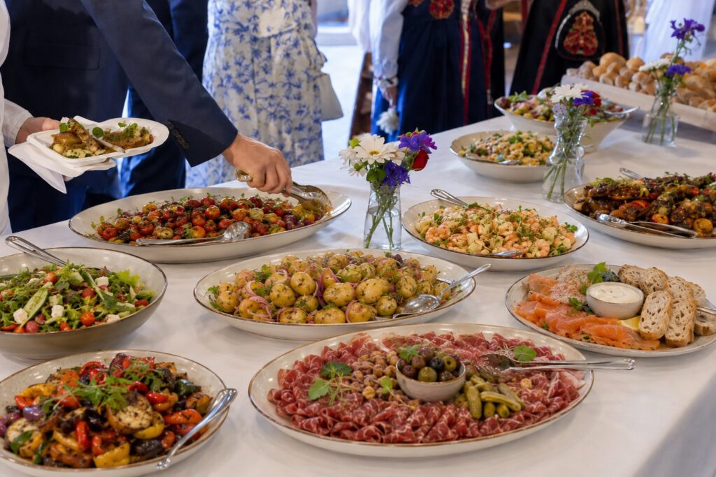 Catering, Catering catering til konfirmasjon